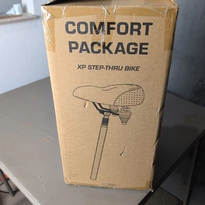 Elektrofahrradsitz Komfortpaket schwarz mit Sattelstütze NEU - Bild 1 von 15