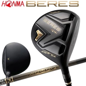 HONMA BERES Black Fairwaywood 5W 18deg RH ARMRQ MX BK graphite Flex Stiff HC - Picture 1 of 6