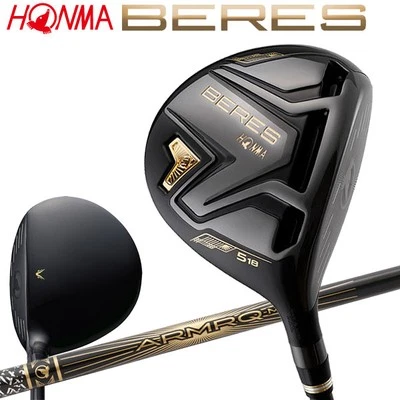 HONMA BERES Black Fairwaywood 5W 18deg RH ARMRQ MX BK graphite Flex Stiff HC - Image 1 of 4