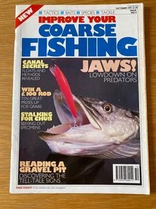 Improve Your Coarse Fishing Magazine - October 1991 (Chris Yates, Perch) - Picture 1 of 4
