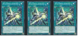 YU GI OH 3x XYZ ÜBERLAGERUNG  DUAD-DE088  COMMON 1.AUFLAGE - Bild 1 von 1