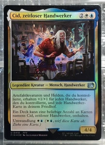 Magic - Cid, zeitloser Handwerker - UC/Foil/Legende - MTG: Final Fantasy - DE/NM - Bild 1 von 3
