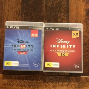 Playstation 3 PS3 - Disney Infinity 2.0. 3.0 Games With Manuals - Picture 1 of 4