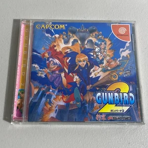 GunBird 2 Capcom (Sega Dreamcast 2000 Video Game) E-Everyone Shooter Adventure - Picture 1 of 4