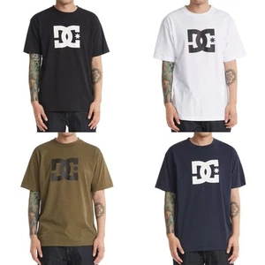 DC Shoes Para Hombres DC Star Informal Manga Corta Cuello Redondo Algodón Camiseta Prenda para el torso Camiseta - Imagen 1 de 5