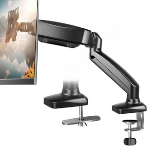 Single Monitor Arm Mount Desk Stand with Clamp 13"-32" Screen up to 8kg VESA - Picture 1 of 7