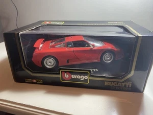 Burago Bugatti EB 110 (1991) Diamonds Collection Maßstab 1:18 Dorsch 3055 OVP - Bild 1 von 3