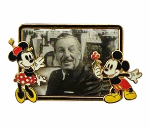 Prendedor Disney DLR Imagen 100 Cumpleaños Mickey Mouse y Minnie Mouse - Imagen 1 de 2