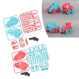 Kid Assemble Crawl Electronic Toy DIY Assembled Crawling Animal Shaped Cartoon - Picture 1 of 27