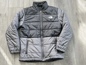 The North Face Black and Grey reversible jacket (14/16 BOYS LARGE) - Picture 1 of 13