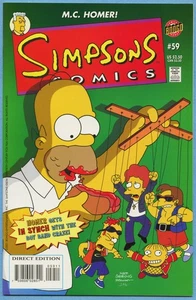 Cómics de Los Simpson #59 ~ Bongo Comics - Imagen 1 de 2