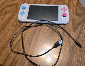 Nintendo Switch Lite Pokemon Zacian Zamazenta Handheld Console Gray