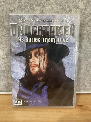 WWE Undertaker He Buries Them Alive - DVD - Region 4 - New Sealed- Free Shipping - image 1 of 2
