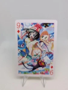 Lillie Rowlet Popplio Pokemon Playing Card Poker Card Nintendo Japanese - NM - Picture 1 of 3