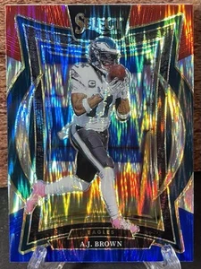 Select Concourse AJ 2024 marrón rojo y azul Shock Prizm #2 Philadelphia Eagles - Imagen 1 de 2