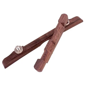 Verstellbarer Palisander Stegeinsatz Set Sattelmutter Archtop - Bild 1 von 4