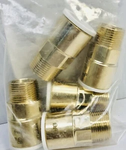  BAG OF 5 JG SPEEDFIT MWI012826LF 3/4" CTS X 3/4 NPT MALE CONNECTOR  - Picture 1 of 5