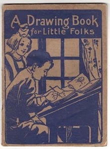 EIN ZEICHNUNGSBUCH für kleine Leute ~ 1912 Heft von Scotts Emulsion - Bild 1 von 2