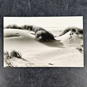 Vintage EKC RPPC Real Photo Postcard of Sand Dunes of Oregon Coastal Highway! - Picture 1 of 3