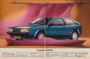Volkswagen VW Scirocco II GTX 16V - Reklame Werbeanzeige Original-Werbung 1986 - Bild 1 von 1