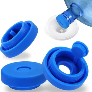 3 Pcs Reusable 5 Gallon Water Jug Caps Leak Proof Bottle Lids (55mm) Bottles New - Picture 1 of 6
