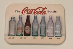 THE COCA-COLA BOTTLE EVOLUTION MAGNET 2.5” X 3.5” ROUNDED CORNERS - Picture 1 of 1