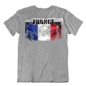 France flag Tshirt T-shirt Tee top city Tricolour peace wisdom PRIDE SOUVENIR - Picture 1 of 8