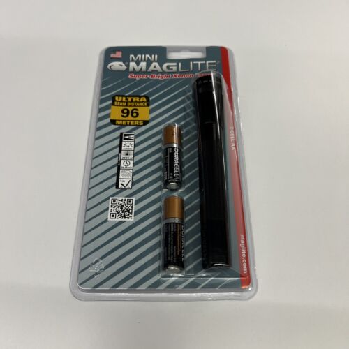 Mini Maglite, 2 Cell Black, M2A016, 103-000-853