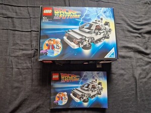 Lego Set 21103 Back to the Future The DeLorean BOX AND INSTRUCTIONS ONLY 2013