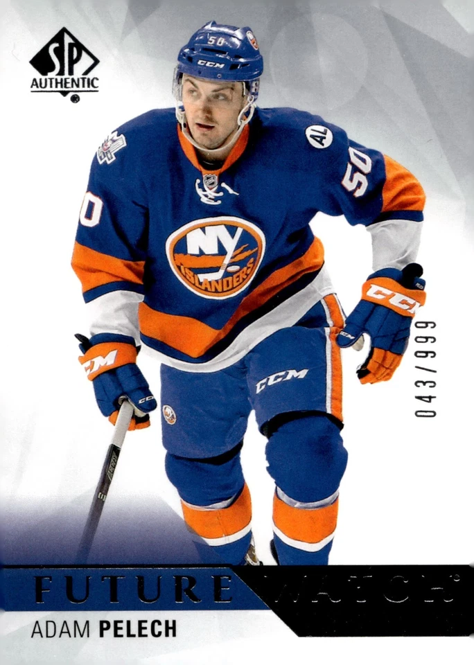 Adam Pelech - 2015-16 Upper Deck SP Authentic Future Watch /999 Rookie Card #222 - Image 1 of 2