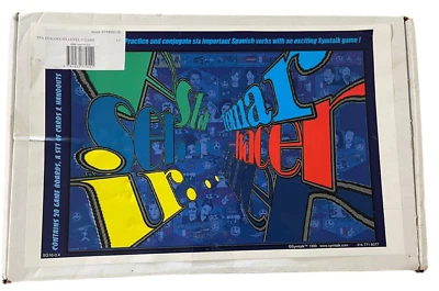 SYMTALK 2002 SPA Dialogues Dime Quien Es Level 3 Game Spanish 20 Game Boards NEW - Image 1 of 4