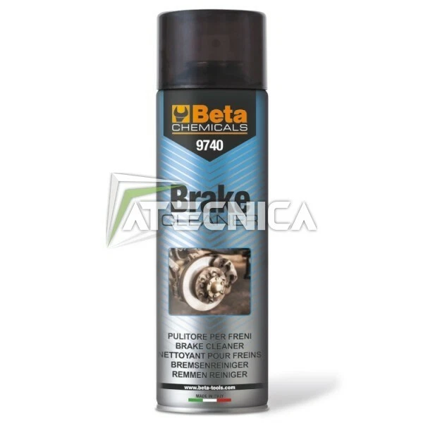 Spray BRAKE CLEANER pulitore per freni auto e moto Beta 9740 500ml
