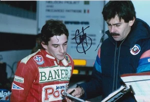 GORDON MURRAY HANDSIGNIERT 12X8 FOTO FORMEL 1 AUTOGRAMM AYRTON SENNA 5 - Bild 1 von 1