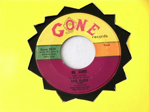 DOO WOP~ DUBS~ BE SURE MY LOVE~ ODD PRESSING~ ODD COLOR~ SONG OF MY HEART~ GONE - Imagen 1 de 2