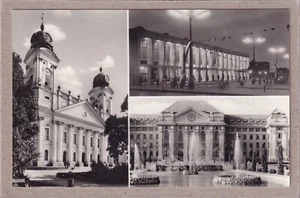 Ansichtskarte Debrecen/Debrezin - Reformierte Großkirche - Universität - s/w - Picture 1 of 2