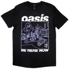 Oasis T-Shirt Be Here Now Drawing Noel Liam Gallagher Band New Black