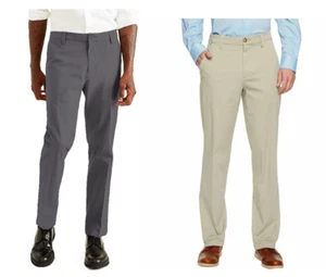 Mens dockers Workday Khakis, Straight Fit Wrinkle-Free Comfort Pants - Foto 1 di 11