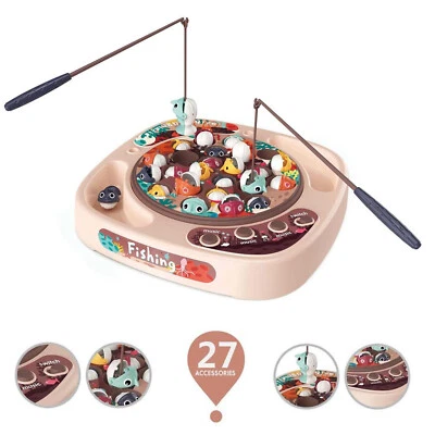 Gioco da Tavolo Gioco Pesca Gioco di Società Pesciolini con Canzoni e Accessori - Immagine 1 di 2