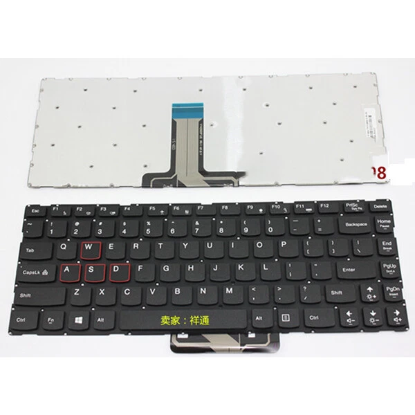 New for IBM Lenovo Ideapad Y40,Y40-70AT-ISE,Y40-70AT-IFI(D) laptop Keyboard US - Image 1 of 1