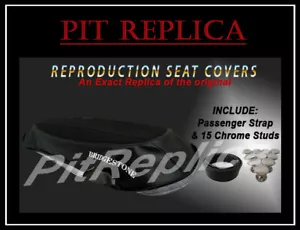 NUEVO BRIDGESTONE 350 GTR GTO 1969 1970 1971 *GAMUZA CUBIERTA DE ASIENTO PRENSADA POR CALOR *5 ACLC - Imagen 1 de 9