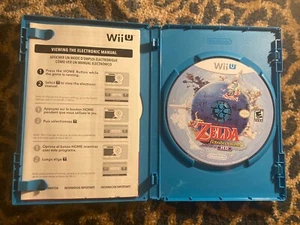 Nintendo Wii U Legend of Zelda The Wind Waker HD Videogame Disc & Manual - Picture 1 of 3