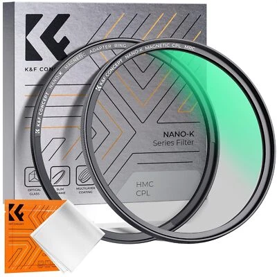 K&F Concept 49-82mm Magnetischer Zirkularer Polfilter CPL Filter Nano-K-Serie - Bild 1 von 4