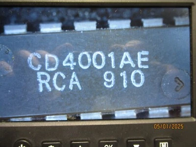 CD4001AE   CMOS NOR Gatter  1x - Bild 1 von 2