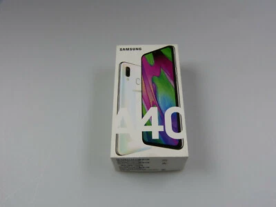 Samsung Galaxy A40 SM-A405FZ 64GB Weiß! Ohne Simlock! OVP! RAR! Android! - Bild 1 von 4