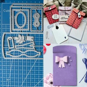 Envelope Tag Metal Cutting Dies Scrapbooking Embossing Paper Card Crafts Stencil - Picture 1 of 5