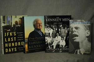 4 books The Kennedy Men 1901-1963 Profiles in Power JFK's last hundred days & - Foto 1 di 3