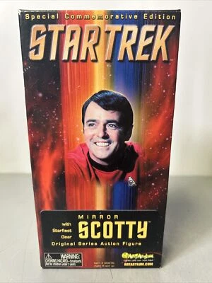 Figura de acción Star Trek Scotty TOS SDCC 2004 exclusivo universo espejo - sellado Foto 1 de 4