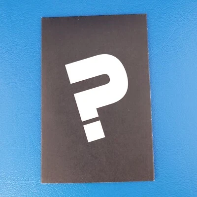 Clue 2017 Case File Envelope Black Replacement Game Piece A5826 Thick Cardstock - Image 1 of 4