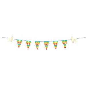 Fiesta Pinata Pennant Banner, Party Decor, 1 Piece - Picture 1 of 1
