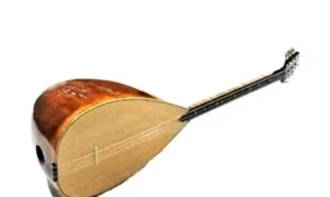 Baglama Turca Morera Cuello Corto Saz Con Estuche Gratis mb1 - Imagen 1 de 7